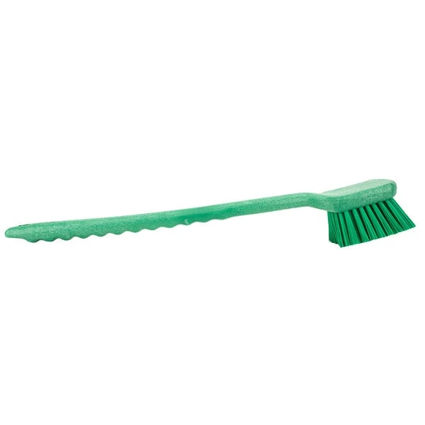 Carlisle 40501EC09 Sparta 20" Green Floating Utility / Pot Scrub Brush 4 Carlisle 40501EC09 Sparta 20" Green Floating Utility / Pot Scrub Brush - Image 2