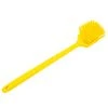 Carlisle 4051EC04 Sparta 20" Yellow Floating Utility / Pot Scrub Brush 2 Carlisle 4051EC04 Sparta 20" Yellow Floating Utility / Pot Scrub Brush -Unger Sales 2162908