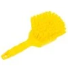 Carlisle 40541EC04 Sparta Spectrum 8" Yellow General Clean Up / Pot Scrub Brush -Unger Sales 2163085