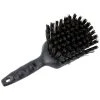 Carlisle 40541EC03 Sparta Spectrum 8" Black General Clean Up / Pot Scrub Brush -Unger Sales 2173931