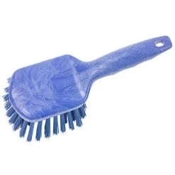 Carlisle 40541EC14 Sparta Spectrum 8" Blue General Clean Up / Pot Scrub Brush -Unger Sales 2173941