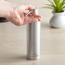 American Metalcraft DPSS10 10 Oz. Stainless Steel Hand Sanitizer Dispenser