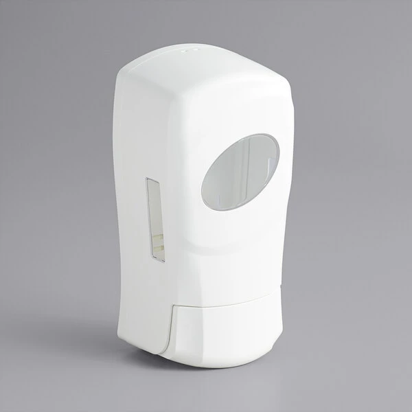 Dial® Dial DIA16656 FIT Universal 1.2 Liter Ivory Manual Hand Soap / Hand Sanitizer Dispenser 4 Dial® Dial DIA16656 FIT Universal 1.2 Liter Ivory Manual Hand Soap / Hand Sanitizer Dispenser - Image 2
