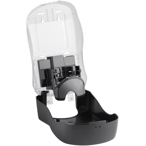 Dial® Dial DIA20075 1700 1.7 Liter Smoke Universal Manual Foaming Hand Soap / Hand Sanitizer Dispenser 6 Dial® Dial DIA20075 1700 1.7 Liter Smoke Universal Manual Foaming Hand Soap / Hand Sanitizer Dispenser - Image 4