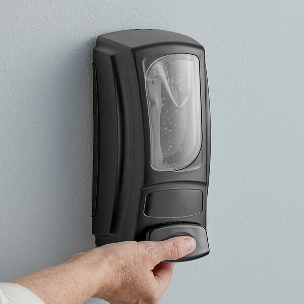 Dial® Dial DIA15055 Eco-Smart Direct Connect 15 Oz. Black Dispenser 3 Dial® Dial DIA15055 Eco-Smart Direct Connect 15 Oz. Black Dispenser