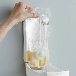 Dial® Dial DIA12258 Eco-Smart Direct-Connect 15 Oz. Gel Hand Sanitizer Refill - 6/Case