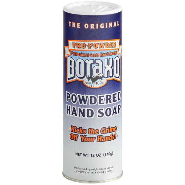 Dial® Dial DIA10918 Boraxo 12 Oz. Original Heavy-Duty Powdered Hand Soap 4 Dial® Dial DIA10918 Boraxo 12 Oz. Original Heavy-Duty Powdered Hand Soap - Image 2