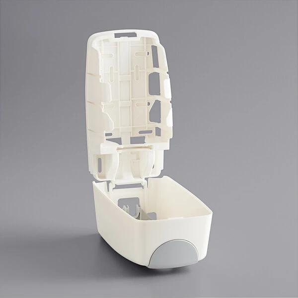 Noble Chemical Novo Pro Series White Manual Foam Hand Soap / Sanitizer Dispenser 1,000 ML 6 Noble Chemical Novo Pro Series White Manual Foam Hand Soap / Sanitizer Dispenser 1,000 ML - Image 4