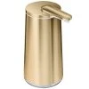 Simplehuman ST1065 10 Oz. Brass Foam Sensor Pump With Refillable Cartridge And Sample Pouch -Unger Sales 2210516