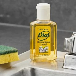 Dial® Dial Professional DIA32954 2 Oz. Citrus Scented Liquid Dish Soap - 144/Case
