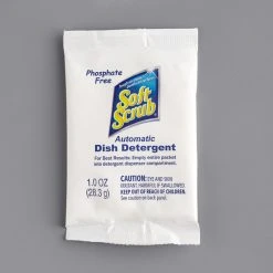 Soft Scrub 10006 1 Oz. Lemon Automatic Dish Detergent - 200/Case