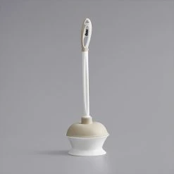 Quickie® Quickie 360MB Toilet Plunger With Caddy And Microban Treatment
