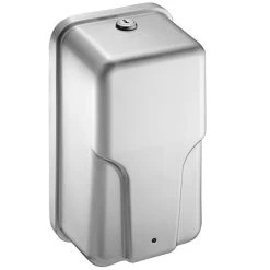 American Specialties, Inc. Roval 10-20364 33.8 Oz. Stainless Steel Automatic Liquid Soap / Sanitizer Dispenser