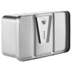 Lavex Janitorial 40 Oz. Stainless Steel Surface Mounted Horizontal Soap Dispenser 8 Lavex Janitorial 40 Oz. Stainless Steel Surface Mounted Horizontal Soap Dispenser -Unger Sales 2289467