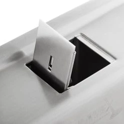 Lavex Janitorial 40 Oz. Stainless Steel Surface Mounted Horizontal Soap Dispenser 9 Lavex Janitorial 40 Oz. Stainless Steel Surface Mounted Horizontal Soap Dispenser -Unger Sales 2289468