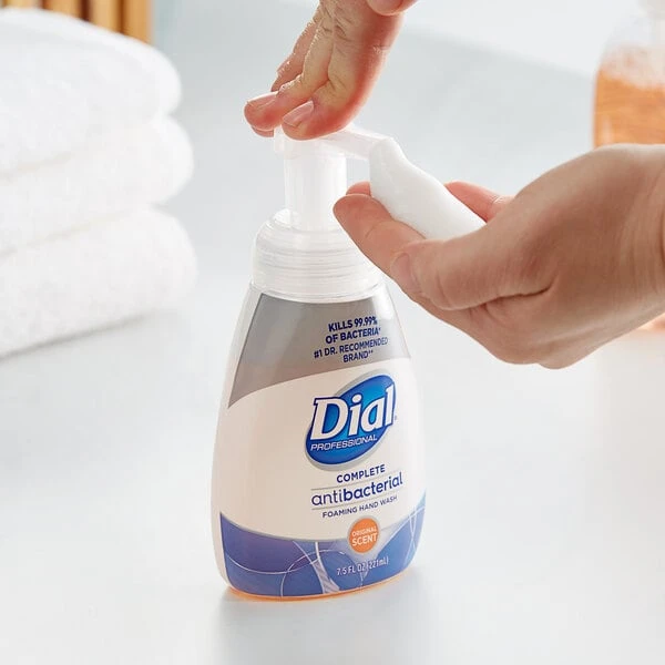Dial® Dial DIA02936 Professional Complete 7.5 Oz. Original Antibacterial Foaming Hand Wash 3 Dial® Dial DIA02936 Professional Complete 7.5 Oz. Original Antibacterial Foaming Hand Wash