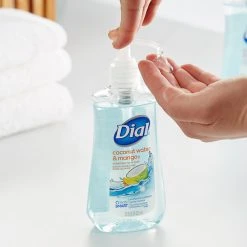 Dial® Dial DIA12159 7.5 Oz. Coconut Water Mango Hydrating Liquid Hand Soap