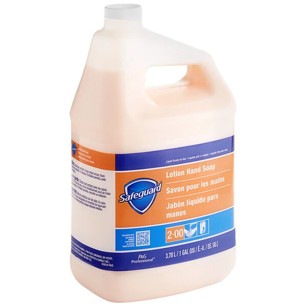 Safeguard™ Professional Safeguard Professional 65566 1 Gallon / 128 Oz. Liquid Lotion Hand Soap - 2/Case 3 Safeguard™ Professional Safeguard Professional 65566 1 Gallon / 128 Oz. Liquid Lotion Hand Soap - 2/Case