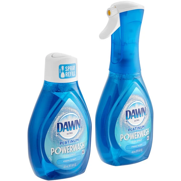 Dawn® Professional Dawn 31836 1 Pint / 16 Oz. Platinum Powerwash Dish Spray Kit - 3/Case 3 Dawn® Professional Dawn 31836 1 Pint / 16 Oz. Platinum Powerwash Dish Spray Kit - 3/Case