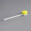 Lavex Janitorial 20" Yellow Polyester Floating Utility / Pot Scrub Brush 2 Lavex Janitorial 20" Yellow Polyester Floating Utility / Pot Scrub Brush -Unger Sales 2324888