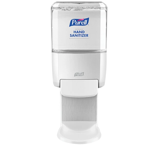 PURELL® Purell 5020-01 ES4 1200 ML White Manual Hand Sanitizer Dispenser With Wall / Floor Shield 3 PURELL® Purell 5020-01 ES4 1200 ML White Manual Hand Sanitizer Dispenser With Wall / Floor Shield