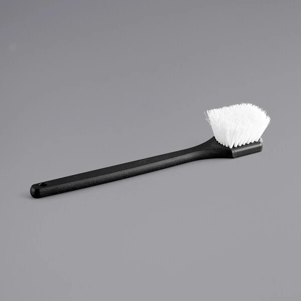 Choice 20" Black Nylon Utility / Pot Scrub Brush 4 Choice 20" Black Nylon Utility / Pot Scrub Brush - Image 2