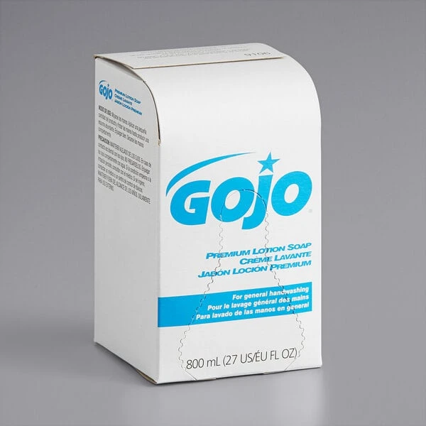 GOJO® 9106-12 Premium 800 ML Waterfall Lotion Hand Soap 4 GOJO® 9106-12 Premium 800 ML Waterfall Lotion Hand Soap - Image 2