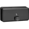 American Specialties, Inc. 10-0345-41 Matte Black Surface-Mounted Horizontal Liquid Soap Dispenser -Unger Sales 2432506