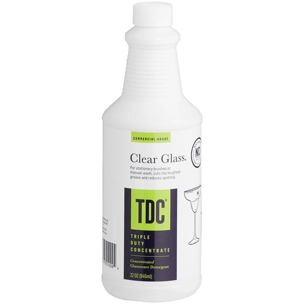 National Chemicals Inc. 21002 TDC Triple Duty Concentrate Bar Glass Liquid Detergent 32 Oz. - 12/Case 3 National Chemicals Inc. 21002 TDC Triple Duty Concentrate Bar Glass Liquid Detergent 32 Oz. - 12/Case