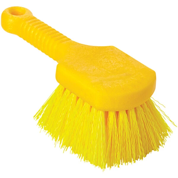 Rubbermaid FG9B2900YEL 8" Plastic Yellow Synthetic Utility Brush 3 Rubbermaid FG9B2900YEL 8" Plastic Yellow Synthetic Utility Brush
