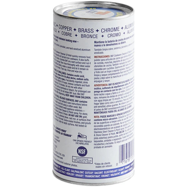 Bar Keepers Friend 11513 12 Oz. Cookware Cleansing & Polishing Powder 4 Bar Keepers Friend 11513 12 Oz. Cookware Cleansing & Polishing Powder - Image 2