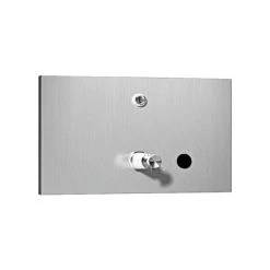 American Specialties, Inc. Simplicity 10-6326 47 Oz. Stainless Steel Recessed Horizontal Liquid Soap Dispenser