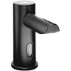 American Specialties, Inc. EZ Fill 10-0394-6-1AC-41 Stand-Alone Matte Black Liquid Foaming Soap Dispenser With Remote - AC Powered - 6/Pack -Unger Sales 2463288