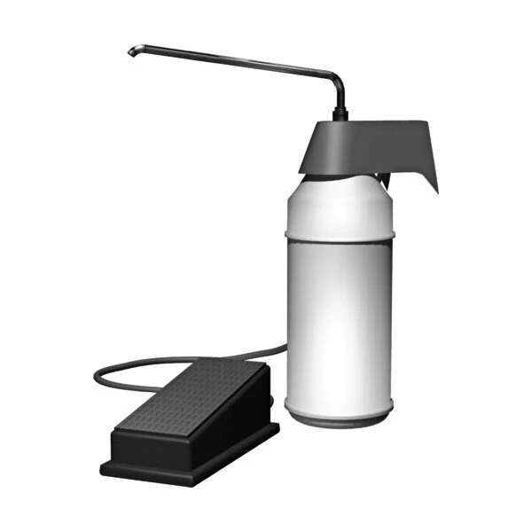American Specialties, Inc. 10-0349 32 Oz. Foot Operated Surface-Mounted Soap Dispenser 3 American Specialties, Inc. 10-0349 32 Oz. Foot Operated Surface-Mounted Soap Dispenser