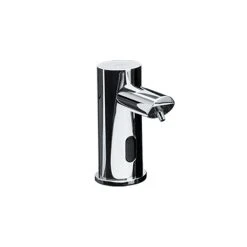 American Specialties, Inc. EZ Fill 10-0394-1AC Stand-Alone Polished Finish Liquid Foaming Soap Dispenser - AC Powered
