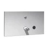 American Specialties, Inc. 10-0326 Stainless Steel Recessed Horizontal Liquid Soap Dispenser