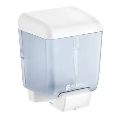 San Jamar SN30TBL Classic 30 Oz. Blue Liquid Soap / Hand Sanitizer Dispenser