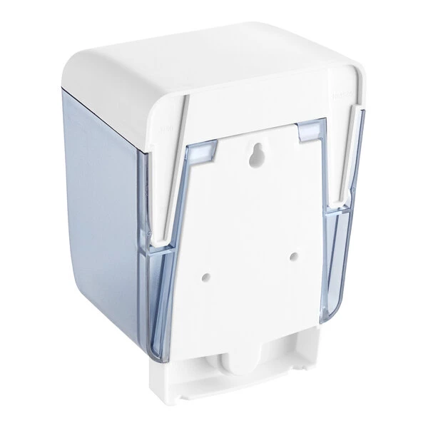 San Jamar SN30TBL Classic 30 Oz. Blue Liquid Soap / Hand Sanitizer Dispenser 4 San Jamar SN30TBL Classic 30 Oz. Blue Liquid Soap / Hand Sanitizer Dispenser - Image 2