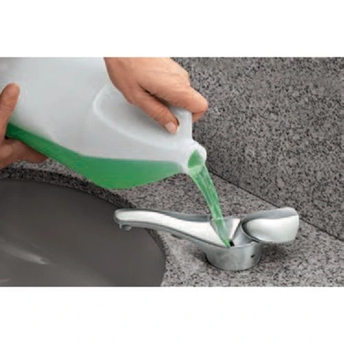 Bobrick B-824 SureFlo Automatic 34 Oz. Deck Mounted Liquid Soap Dispenser 5 Bobrick B-824 SureFlo Automatic 34 Oz. Deck Mounted Liquid Soap Dispenser - Image 3