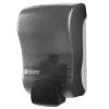San Jamar S900TBK Rely Pearl Black Manual Soap, Sanitizer, And Lotion Dispenser - 5" X 4" X 8 1/2" 1 San Jamar S900TBK Rely Pearl Black Manual Soap, Sanitizer, And Lotion Dispenser - 5" X 4" X 8 1/2" -Unger Sales 480149
