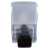 San Jamar SF900TBL Rely Arctic Blue Manual Foam Soap Dispenser - 5" X 4" X 8 1/2" -Unger Sales 480154