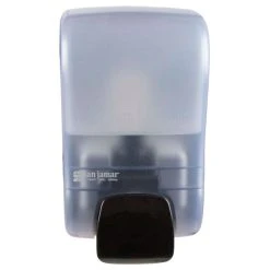 San Jamar SF900TBL Rely Arctic Blue Manual Foam Soap Dispenser - 5" X 4" X 8 1/2"