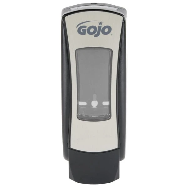 GOJO® 8888-06 GOJO 1250 ML Chrome Manual Hand Soap Dispenser 4 GOJO® 8888-06 GOJO 1250 ML Chrome Manual Hand Soap Dispenser - Image 2