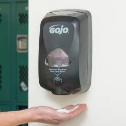 GOJO® 2730-12 TFX 1200 ML Black Touchless Hand Soap Dispenser