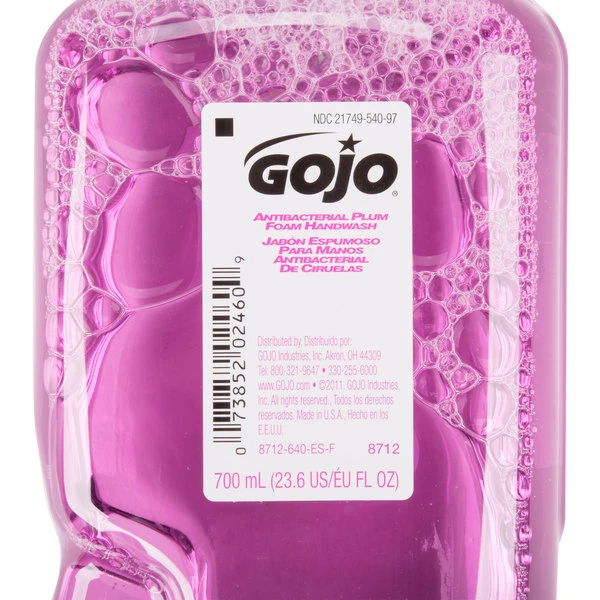 GOJO® 8712-04 ADX Plum 700 ML Foaming Antibacterial Hand Soap 7 GOJO® 8712-04 ADX Plum 700 ML Foaming Antibacterial Hand Soap - Image 5