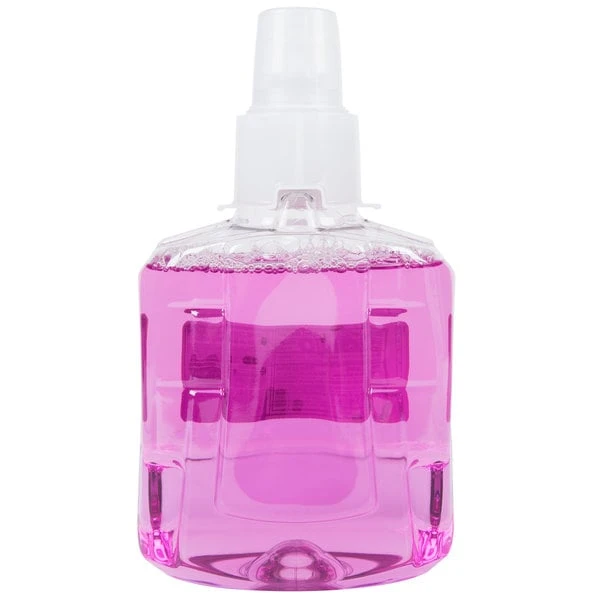 GOJO® 1912-02 LTX Plum 1200 ML Foaming Antibacterial Hand Soap - 2/Case 4 GOJO® 1912-02 LTX Plum 1200 ML Foaming Antibacterial Hand Soap - 2/Case - Image 2