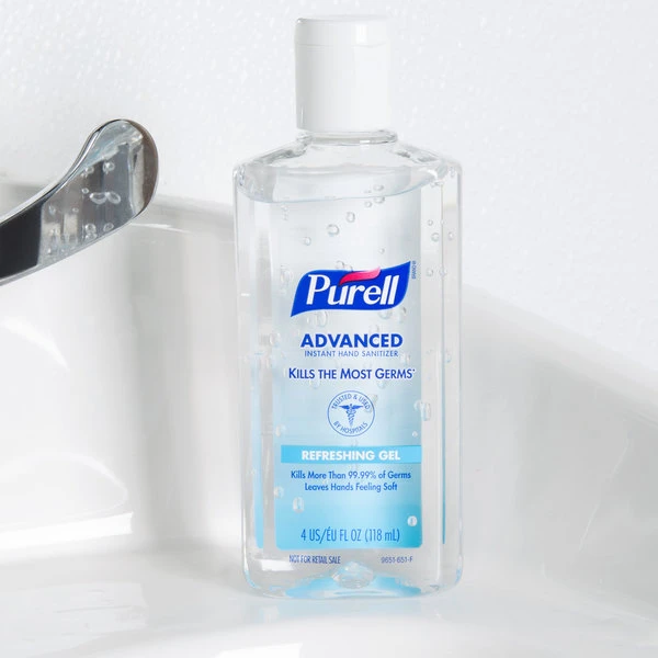 Purell® 9651-24 Advanced 4 Oz. Instant Hand Sanitizer 3 Purell® 9651-24 Advanced 4 Oz. Instant Hand Sanitizer