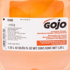 GOJO® 5162-03 FMX Luxury 1250 ML Orange Blossom Foaming Antibacterial Hand Soap -Unger Sales 667105