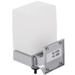 Bobrick ClassicSeries B-155 LiquidMate Wall-Mounted 24 Oz. Soap Dispenser With Chrome Plated ABS Mounting Bracket 9 Bobrick ClassicSeries B-155 LiquidMate Wall-Mounted 24 Oz. Soap Dispenser With Chrome Plated ABS Mounting Bracket -Unger Sales 688229