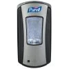 Purell® 1928-04 LTX-12 Brushed Chrome / Black 1200 ML Touchless Dispenser